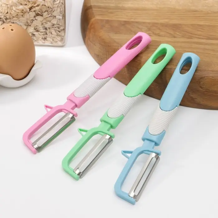 Овощечистка «Ритм», 18 см, МИКС Овощечистка «Ритм», 18 см, МИКС