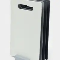Набор разделочных досок, на подставке, 4 шт., 28.5&times;18.7&times;0.3 см, пластик, серый