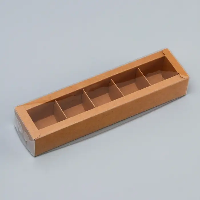 Коробка для 5 конфет, 22×5.5×3.5 см Коробка для 5 конфет, 22×5.5×3.5 см
