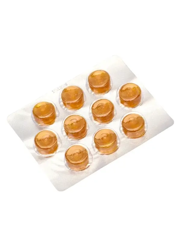 Карамель леденцовая &laquo;Stop Никотин&raquo;, со вкусом имбиря, обечайка, 10 шт.