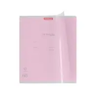 Тетрадь 12 листов в линейку, ErichKrause &laquo;Классика. CoverPro&raquo;, пластиковая обложка, МИКС