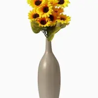 Цветы искусственные &laquo;Пять подсолнухов&raquo;, 9&times;53 см