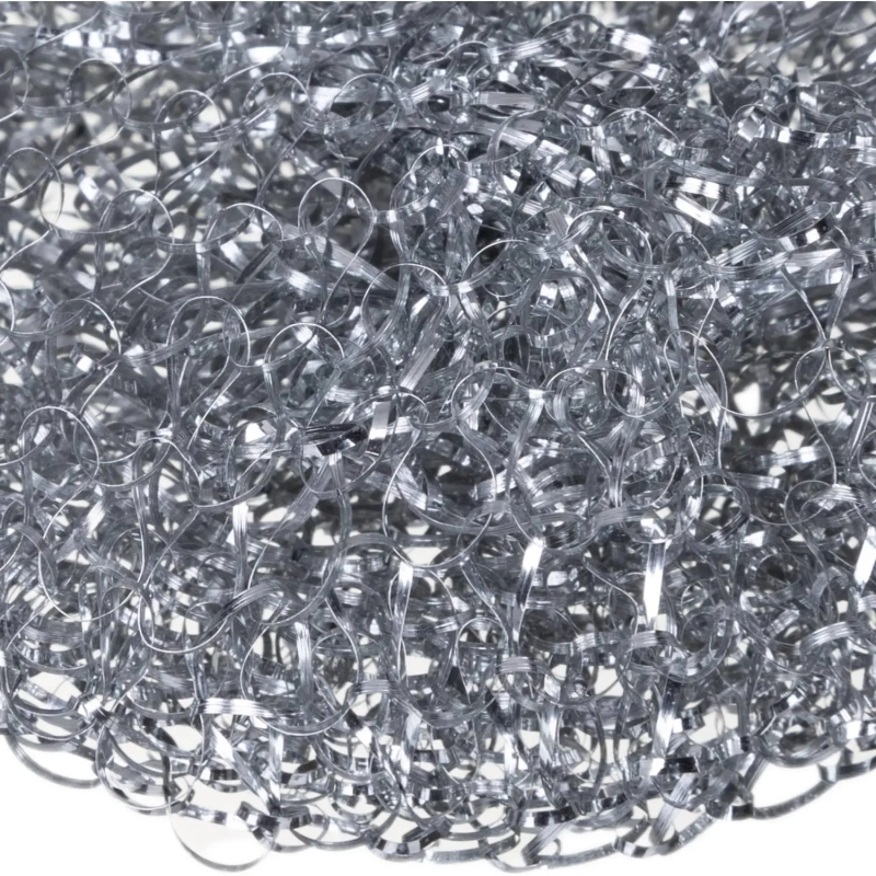 Губка-мочалка металлическая для мытья посуды 90х90x25мм 14г 10шт/уп