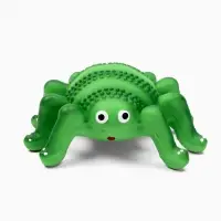Игрушка пищащая для собак из латекса "Паук", 12х8 см