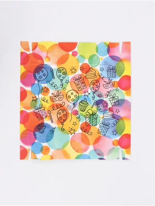 Коробка складная &laquo;День рождения&raquo;, 31 х 25,5 х 16 см