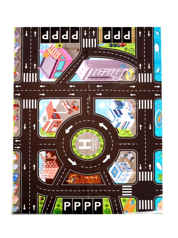 АВТОГРАД Парковка АВТОГРАД Парковка "Пожарный патруль", 6 машин, свет, звук, дым