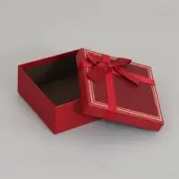 Набор подарочных коробок 3 в 1, 19&times;19&times;9.5 см, 17&times;17&times;8 см, 15&times;15&times;6.5 см