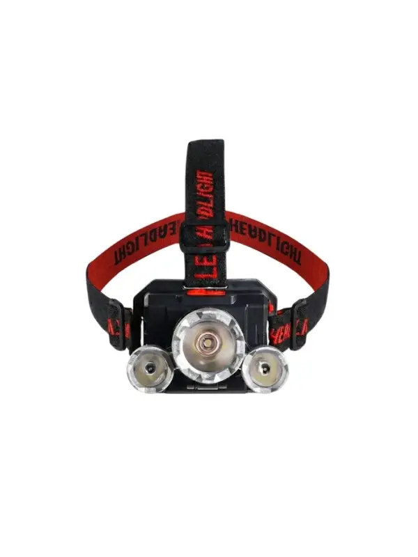 Фонарь налобный аккумуляторный &laquo;Мастер К&raquo;, 10 Вт, 1200 мАч, 600 Лм, 8&times;9&times;6 см