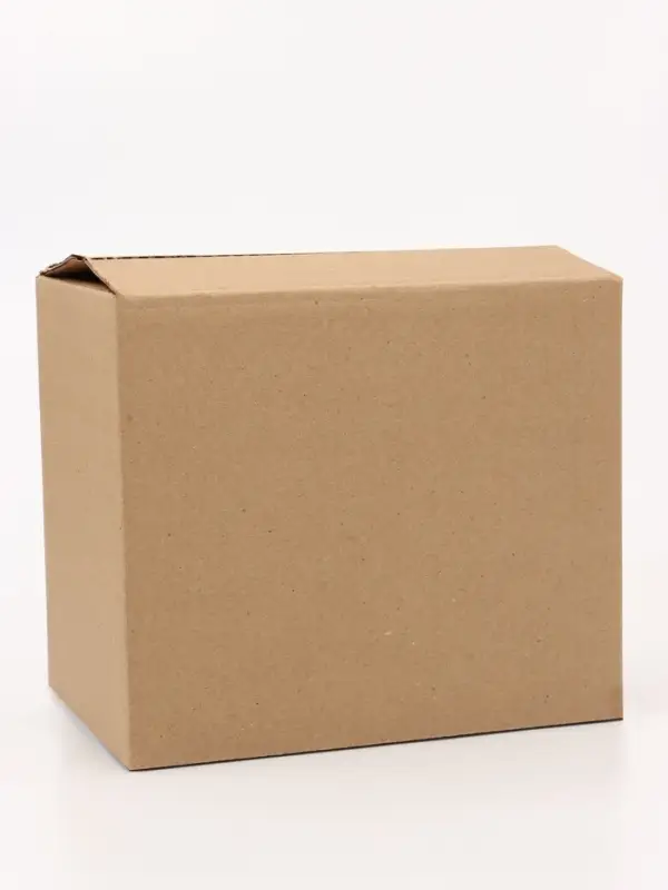 Коробка складная, бурая, для упаковки, хранения и переезда, 23&times;15&times;20 см