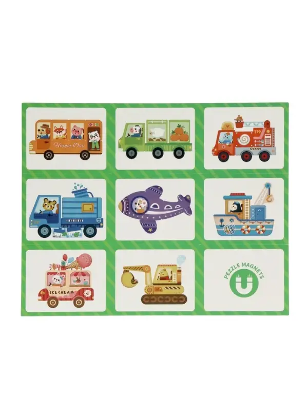 Магнитный набор Магнитный набор "Транспорт"