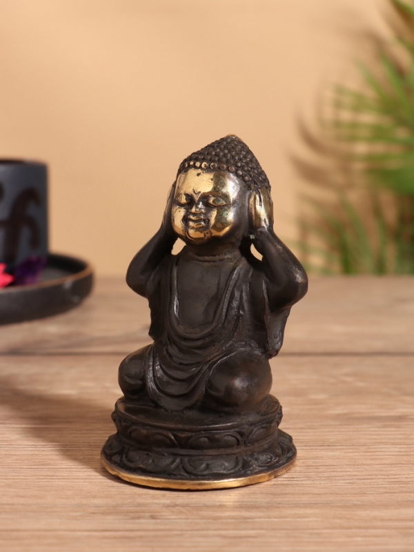 Сувенир бронза  Сувенир бронза "Будда" 6х6х11 см