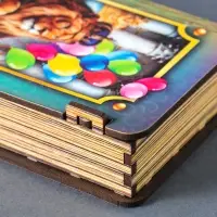 Купюрница  "Поздравляем с днем рождения!"  19,5х11х3 см, вид 4