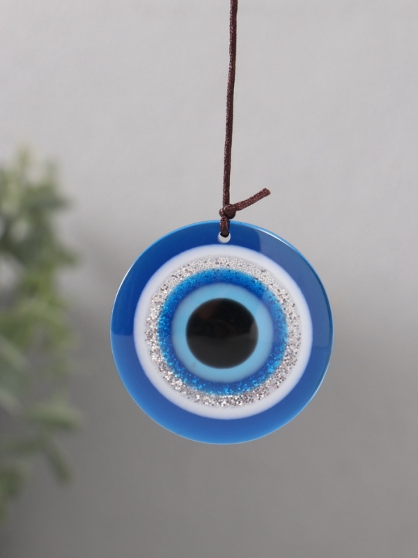 Музыка ветра металл от сглаза "Ом" 6 колокольчиков h=56см