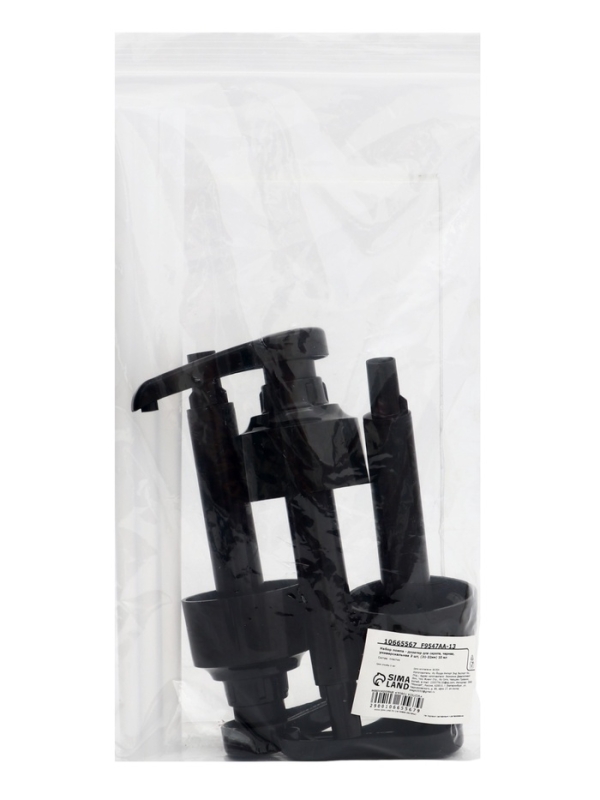 Набор помпа - дозатор для сиропа, черная, универсальная, 3 шт, (31-32 мм), 10 мл Набор помпа - дозатор для сиропа, черная, универсальная, 3 шт, (31-32 мм), 10 мл