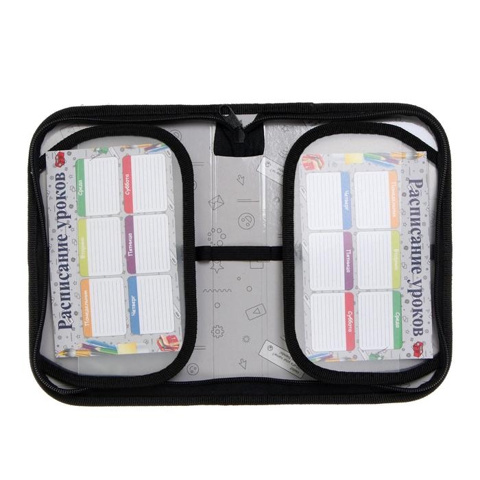 Пенал 1 секция, 130 х 210 х 40 мм, 2 откидные планки, тканевый, Calligrata TOP, Content Пенал 1 секция, 130 х 210 х 40 мм, 2 откидные планки, тканевый, Calligrata TOP, Content "Авокадо"