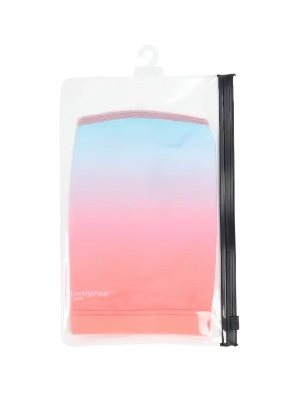 Шапочка для плавания взрослая ONLYTOP Gradient, тканевая, обхват 54-60 см