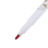 Фломастеры 24 цвета &laquo;Мышка&raquo;, в пластиковом пенале с ручкой, вентилируемый колпачок