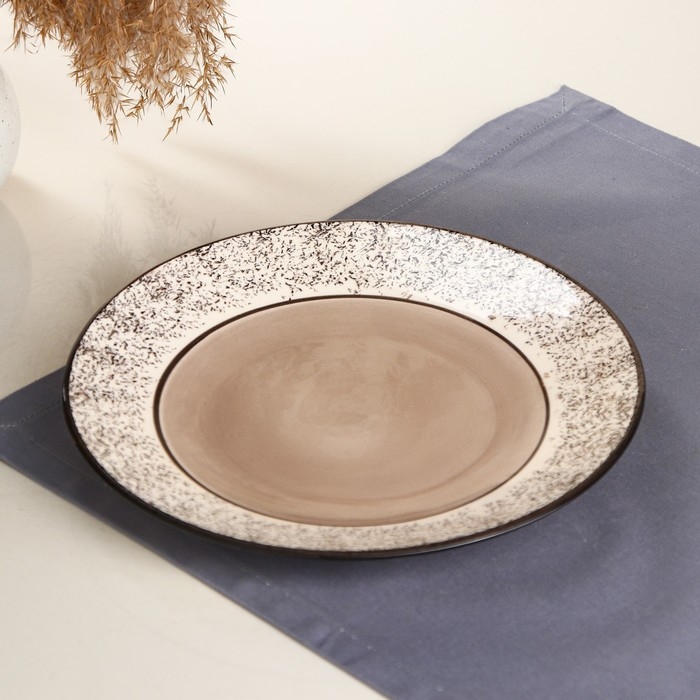 Набор посуды  Набор посуды "Восточный", керамика, серый, 18 предметов,Иран