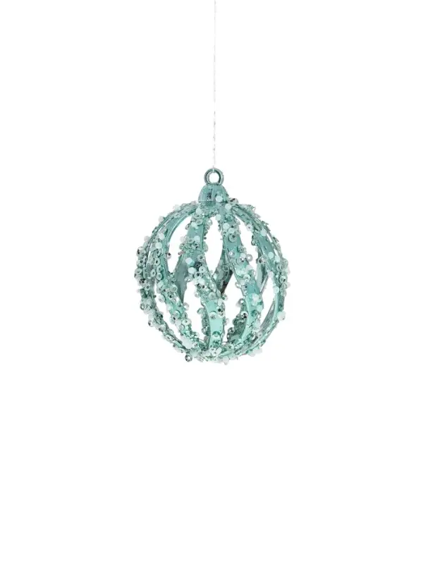 Ёлочные игрушки &laquo;Эстер&raquo;, шары новогодние, набор 6 шт., d=6 см, зелёный