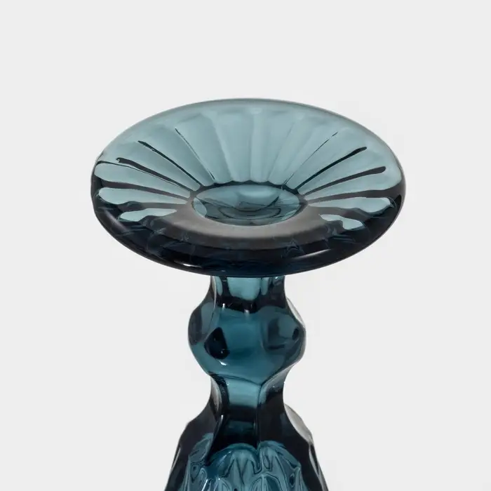 Бокалы для шампанского Magistro &laquo;Круиз&raquo;, 160 мл, 7&times;20 см, стекло, синие, набор 2 шт.