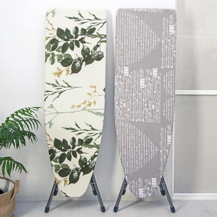 Доска гладильная Nika «Белль-Юниор 1», 111×34,5 см, два положения высоты 70, 80 см, микс