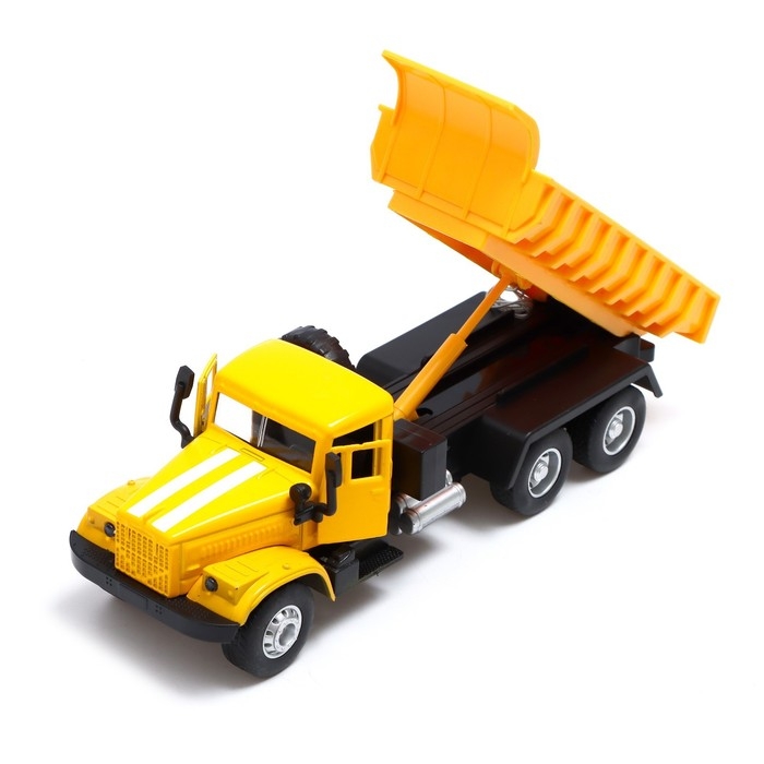 Грузовик металлический «Самосвал», инерционный, цвет жёлтый Грузовик металлический «Самосвал», инерционный, цвет жёлтый