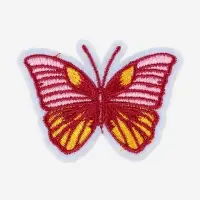 Аппликация &laquo;Бабочка&raquo;, на липучке, с клеевой основой, 5.6&times;4.2 см