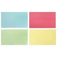 Блок с липким краем 76&times;127 мм, 100 листов, пастель, МИКС