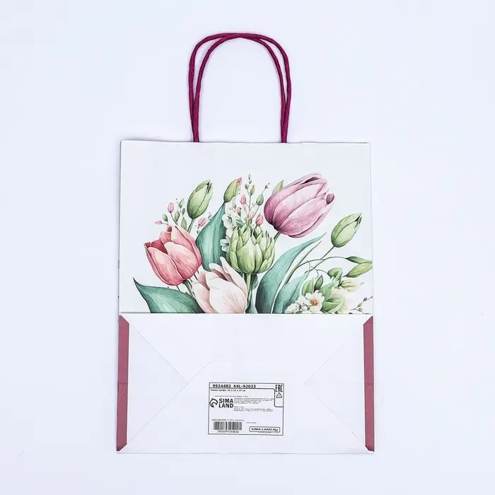 Пакет крафт «Самой лучшей» 21×11×27 см Пакет крафт «Самой лучшей» 21×11×27 см