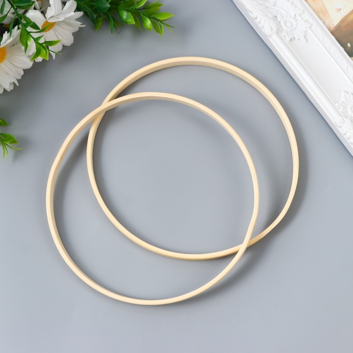 Кольцо бамбук для изготовления ловца снов d=15 см Кольцо бамбук для изготовления ловца снов d=15 см