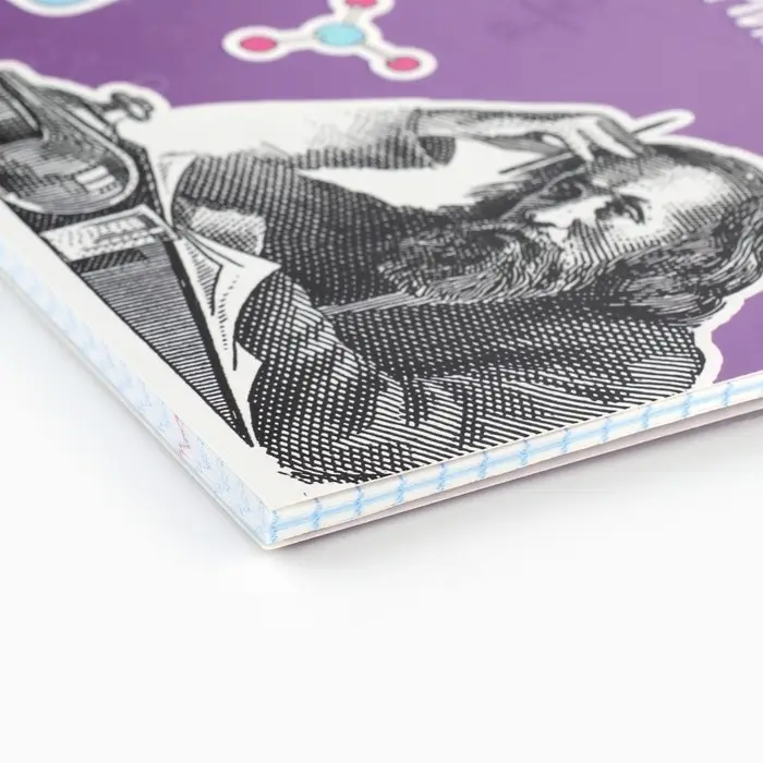 Тетрадь в клетку, предметная, 36 л.,на скрепке, блок №1 &laquo;Исторические личности. Химия&raquo;