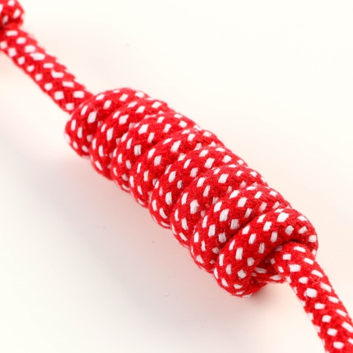 Игрушка канатная "Конфета", до 20 г, красная