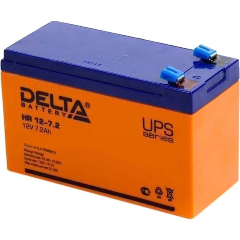 Батарея для ИБП Delta HR 12-7,2 (12V/7,2Ah)
