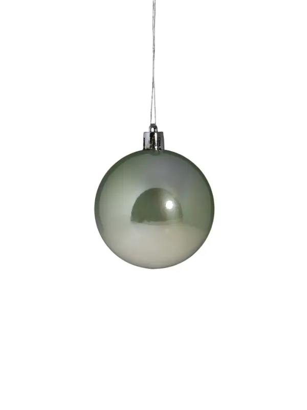 Ёлочные игрушки &laquo;Чары волшебства&raquo;, шары новогодние, d=5.5 см, набор 6 шт., зелёный