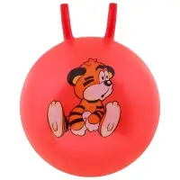 Мяч - прыгун с рожками, d=45 см, МИКС