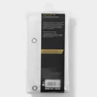 Штора для ванной SAVANNA &laquo;Геометрия&raquo;, 180&times;180 см, PEVA, белая