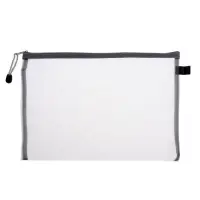 Папка-конверт на молнии А4, Calligrata &laquo;Сеточка&raquo;, МИКС