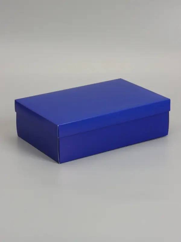 Коробка складная &laquo;Синяя&raquo;, 30 х 20 х 9 см