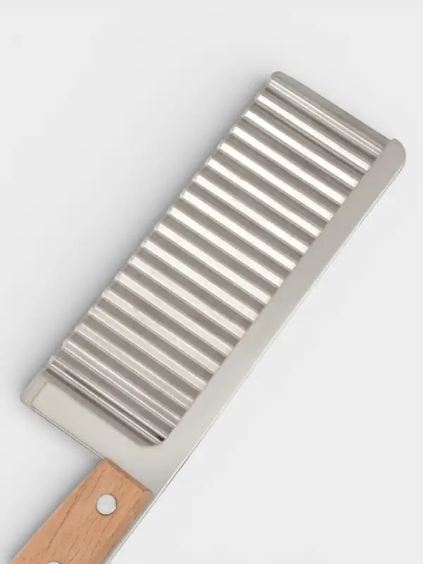 Нож для фигурной резки Доляна, 27&times;6 см, нержавеющая сталь, бежевый