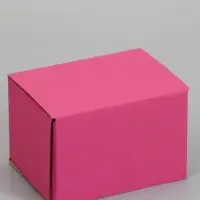Коробка самосборная, розовая, для подарков, хранения и отправки посылок, 17&times;12&times;10 см