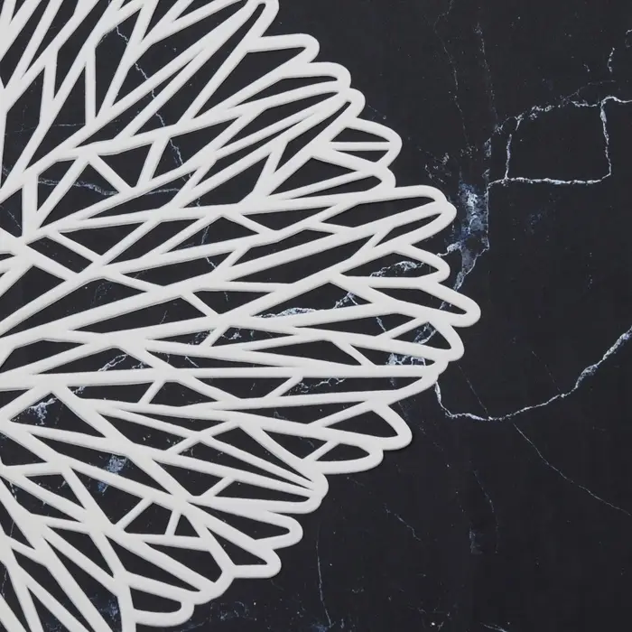 Салфетки сервировочные на стол Доляна &laquo;Луара&raquo;, 4 шт., 40&times;38.5 см, белые