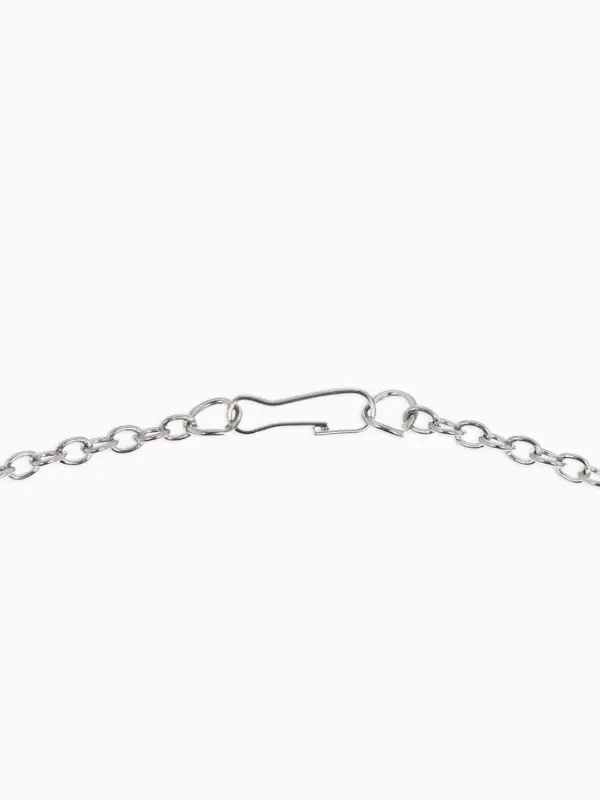 Кулон детский &laquo;Выбражулька. Собака&raquo;, 40 см, белый в серебре