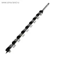 Сверло по дереву шнековое ТУНДРА, шестигранный хвостовик, 28&times;460 мм