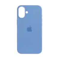 Чехол iPh 16 Plus Silicon Case 100% ORG Periwinkle (MagSafe + анимация NFC) c LOGO