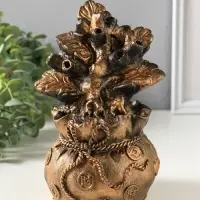 Фигурка гипс &laquo;Денежное дерево&raquo;, 17.5&times;12 см, под бронзу винтаж