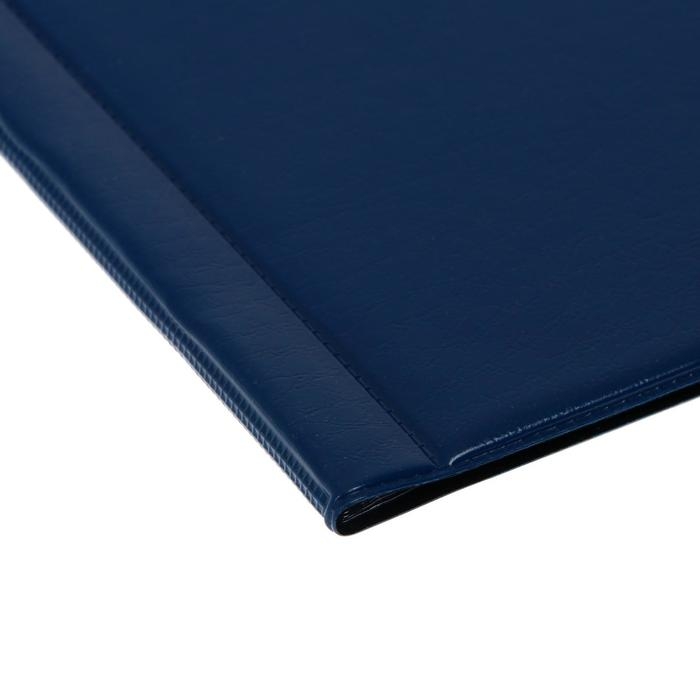 Альбом для монет 125 х 185 мм Calligrata, на 120 монет, ячейка 35 х 35 мм, 8 листов, обложка ПВХ, синий Альбом для монет 125 х 185 мм Calligrata, на 120 монет, ячейка 35 х 35 мм, 8 листов, обложка ПВХ, синий