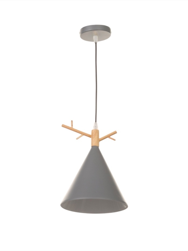 Светильник BayerLux 34857/1 E27 40Вт серый 18х18х26-126 см Светильник BayerLux 34857/1 E27 40Вт серый 18х18х26-126 см