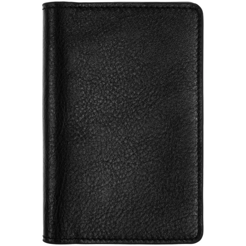 Обложка для паспорта Remini, черная Обложка для паспорта Remini, черная