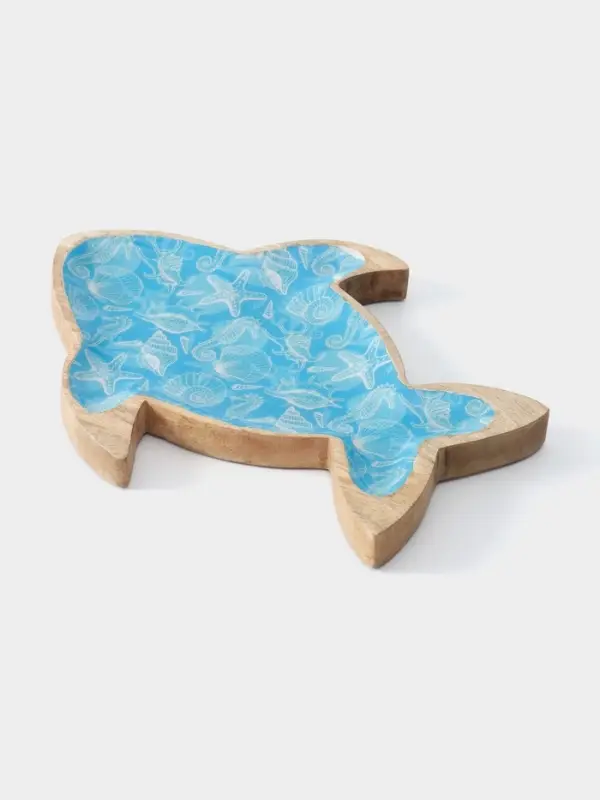 Блюдо сервировочное &laquo;Рыбка&raquo;, 2&times;25&times;33 см, дерево