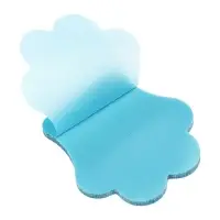 Блок-закладка с липким краем &laquo;Лапка&raquo;, 45 мм &times; 45 мм, 50 листов, пластик, голубой